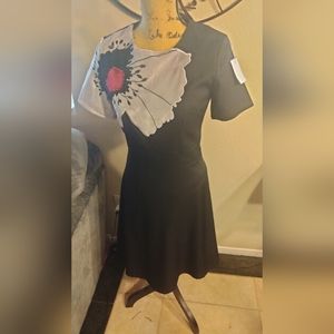 D&R Suede Black Dress